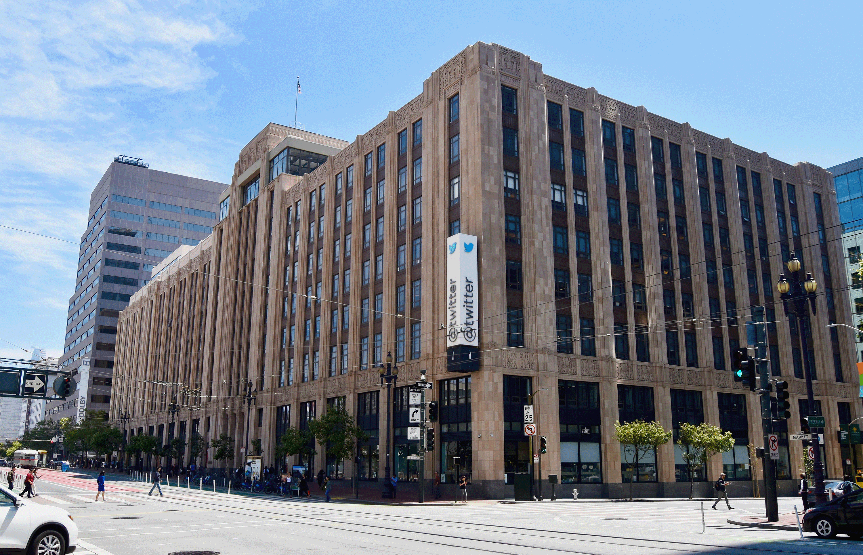 Twitter Headquarters in San Francisco.