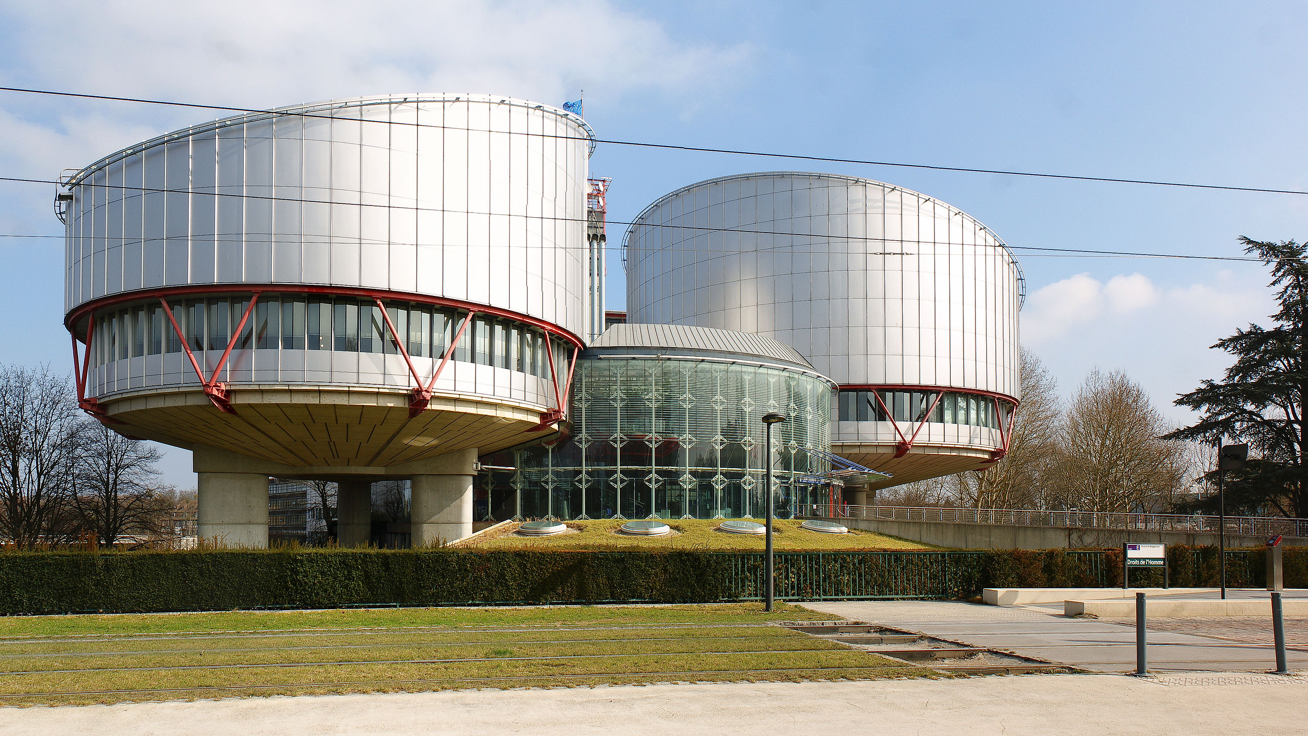 The European Court of Human Rights in Strasbourg, France.