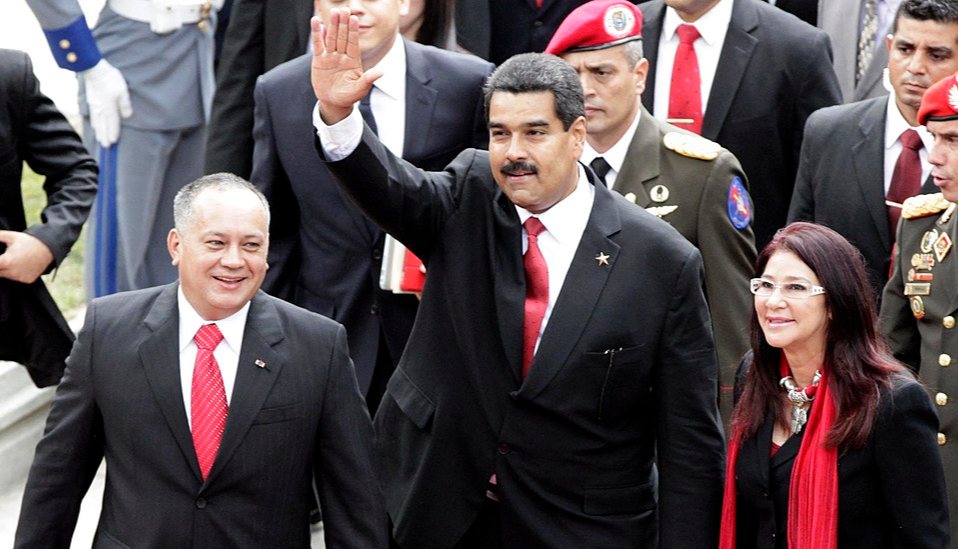 nicolas maduro cilia flores venezuela