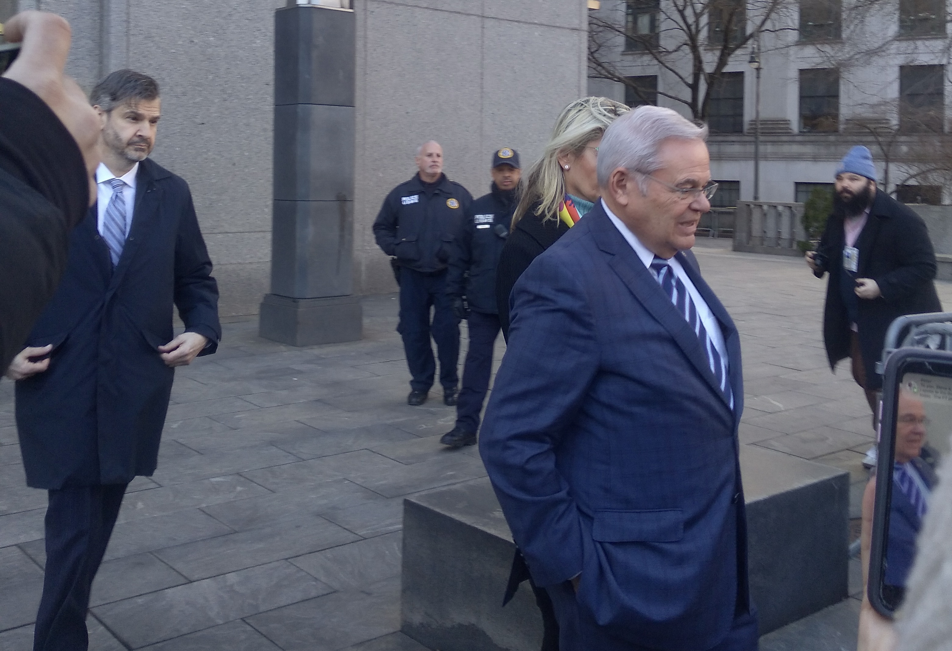 “Once Again, Not Guilty, Your Honor”: Menendez Supercedingly Arraigned in Federal Court