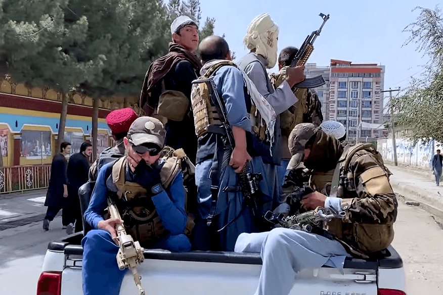 Taliban Fighters Insurgent Insurgents Afghan Afghanistan Government Kabul Fall Terrorist Terrorists Terrorism